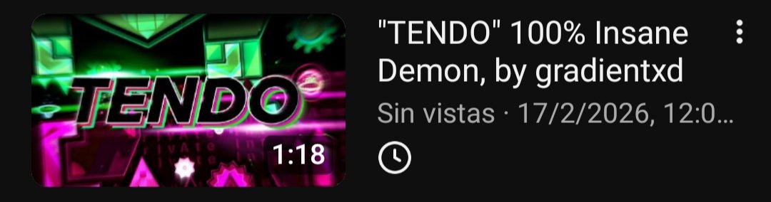 Asta ahorita me digno en subir el vídeo xD