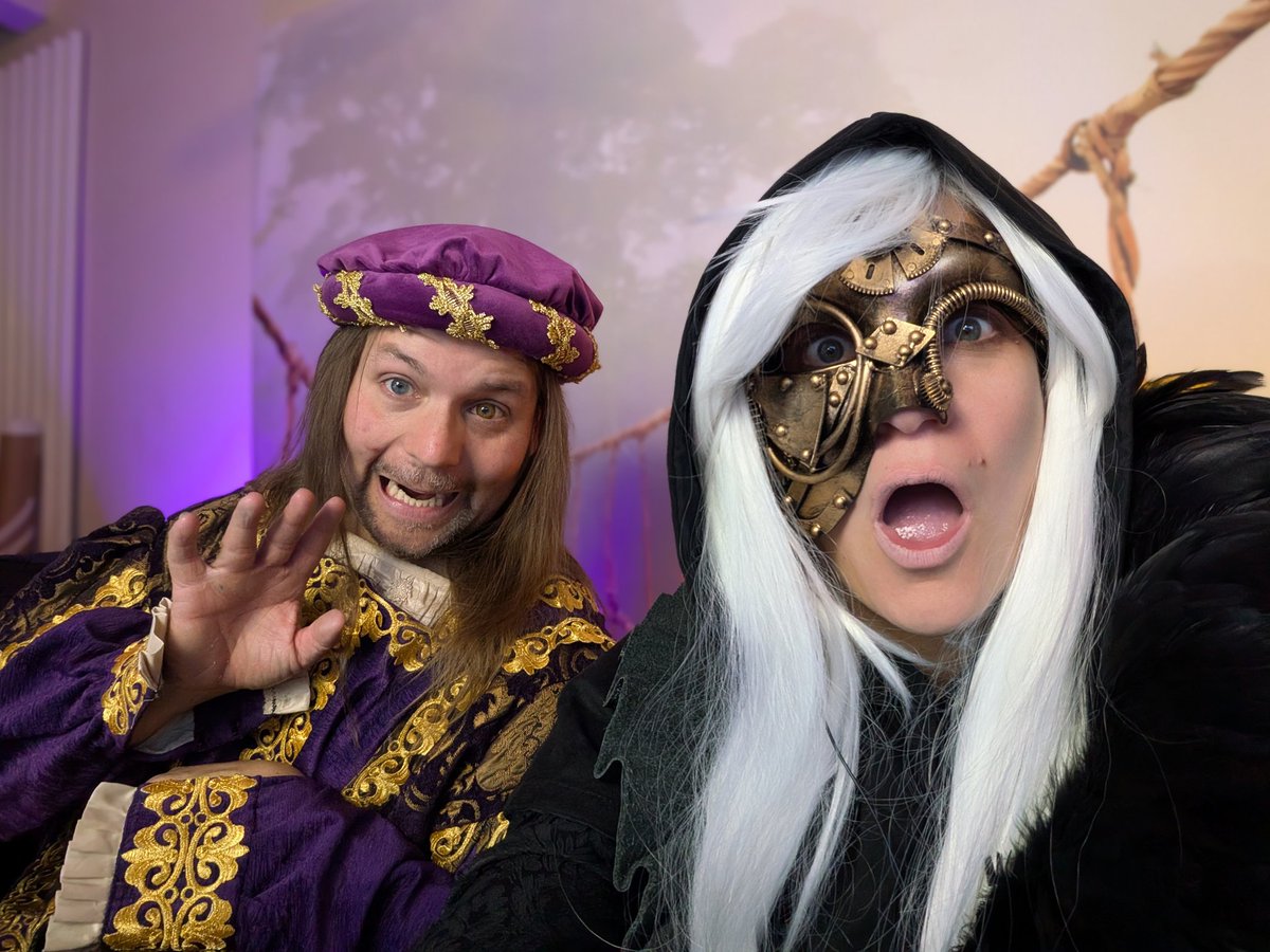 DianaRes3's tweet photo. It's time for some Monsters and Magic Daggeraheart and we are about to be sucked into an ancient book into another plane of existence? Or stop it?! @kjdawson80.bsky.social @allycapwn.bsky.social @azerold1.bsky.social GM @erikfrankhouse.bsky.social on https://t.co/M51JnQ11Vg https://t.co/WOI8ljQSAB