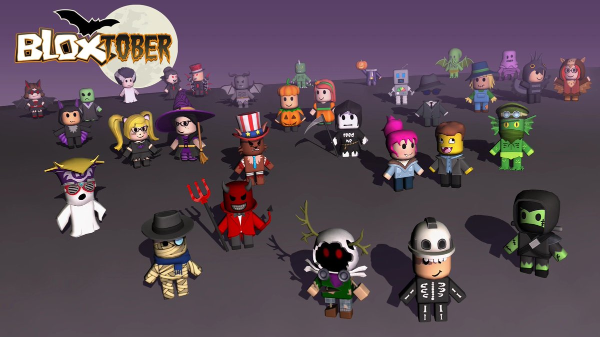 BLOXtober Wallpaper, 2013.