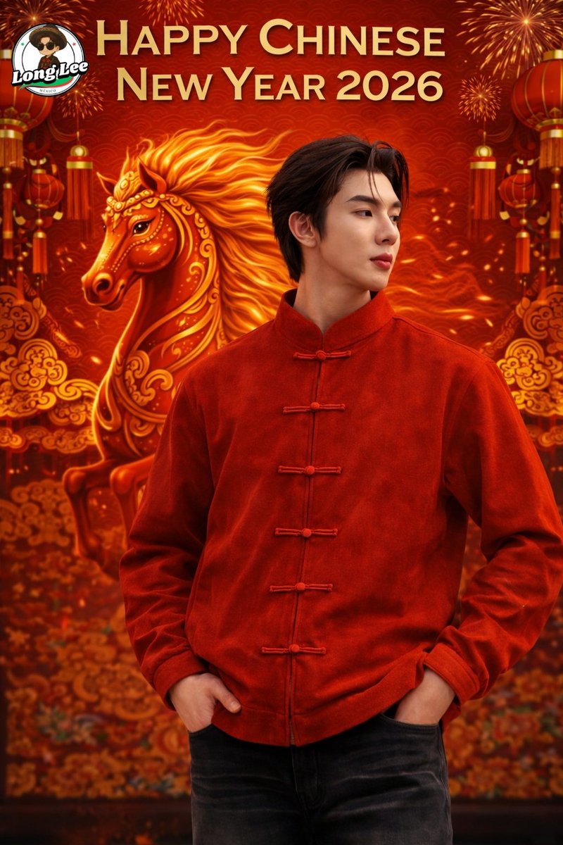 LongleeMexico's tweet photo. Feliz Año Nuevo Chino 2026 🐎🧧

#longlee #longshilee #SizeL https://t.co/D9tOvrAcOZ