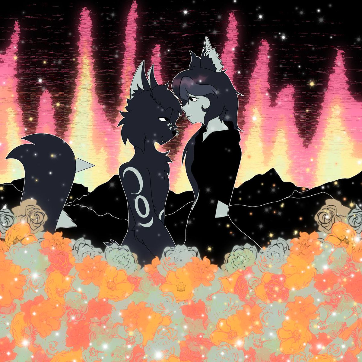 LuneNightZ's tweet photo. Id pick you in every timeline and universe.  

-Ash and NightZ https://t.co/26Y3uxKRQF