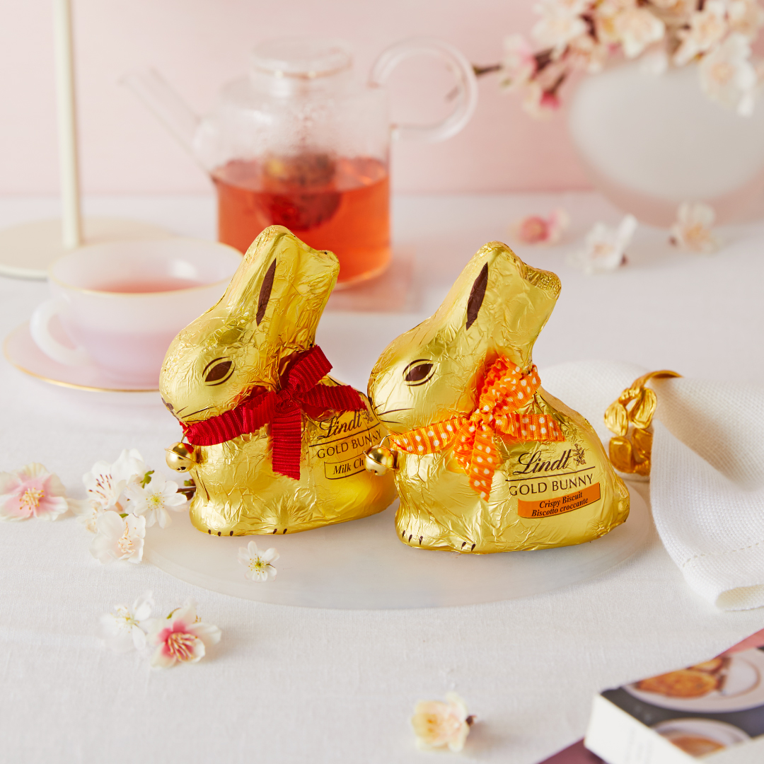 毎年大人気！ リンツ ゴールドバニーが今年も登場🐰 ＼ 思わず飾って