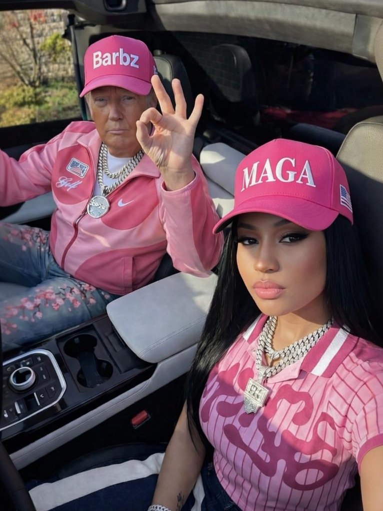 If you stan Nicki Minaj and back Trump, let's connect.
I'll follow you right back! 
Barbz, rise up! 🩷❤️