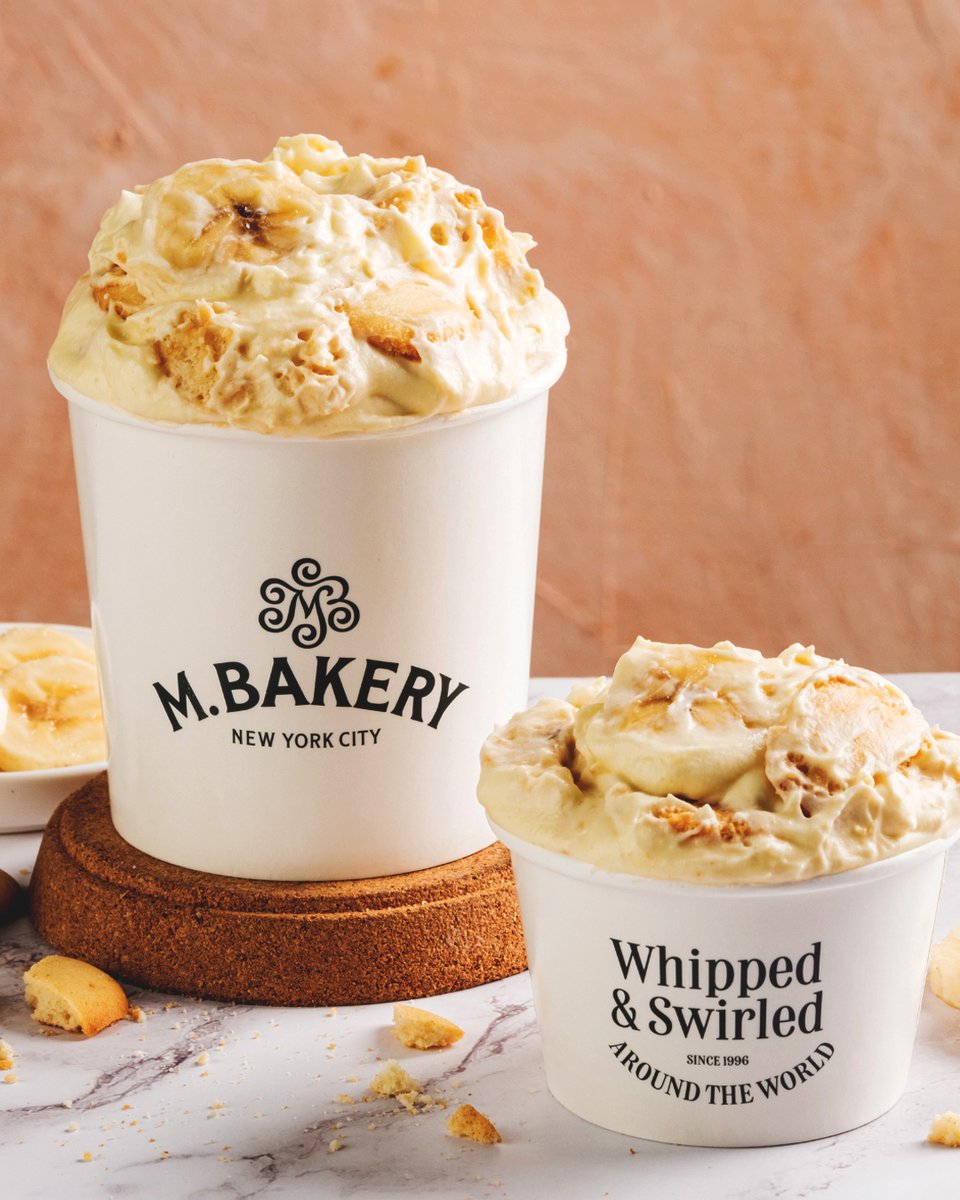New to M Bakery? Start with our world-famous Classic Banana Pudding! It's a fluffy rich vanilla pudding layered with lots of bananas and vanilla wafers. Available daily in small, medium, and large sizes, until supplies last. #MBakery #BakedFreshDaily
