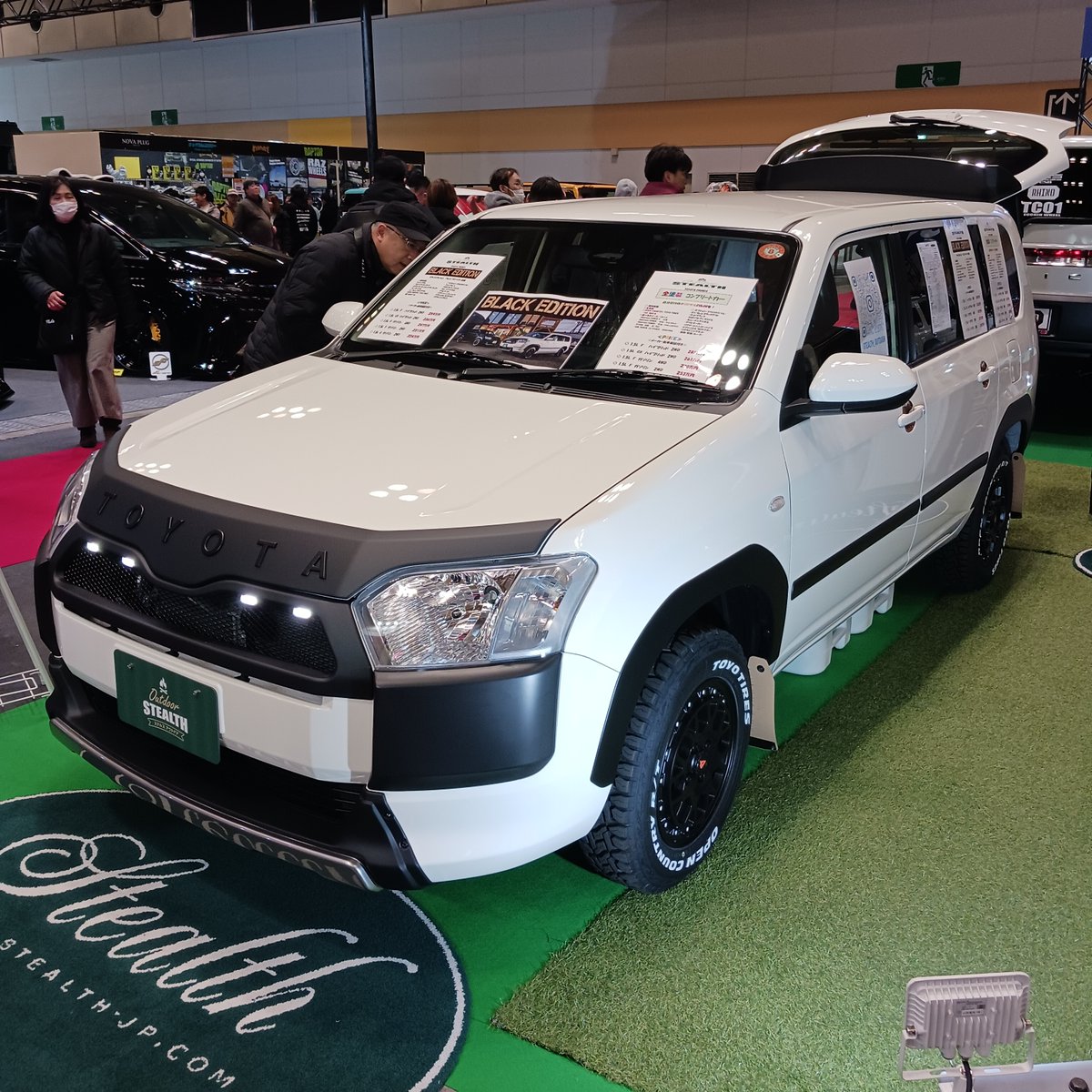 rsrkaihatsu's tweet photo. RS-R product installed car at the Osaka auto messe 2026
・STEALTH プロボックス
RS★R & STEALTH アップサス装着
#RSR #RSRJAPAN #オートメッセ #大阪オートメッセ #大阪オートメッセ2026 #AUTOMESSE #OAM2026 #オートメッセで会いましょう #プロボックス #PROBOX #STEALTH https://t.co/r7IC9daXR9