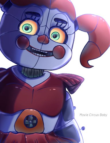 Movie baby could never disappoint me. #Fnaf2movie #circusbaby #art