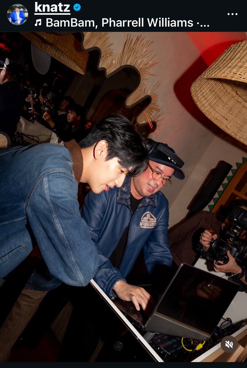 อีกรูปของสุดหล่อในโพสต์ IG ล่าสุดของ คุณ DJ Natha 
#BamBamxLVMonogram130 
#BamBam <a href="/BamBam1A/">BamBam</a>