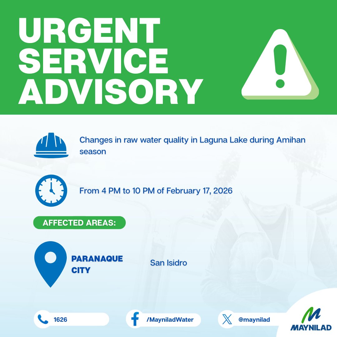 Maynilad Water Services, Inc. tweet media