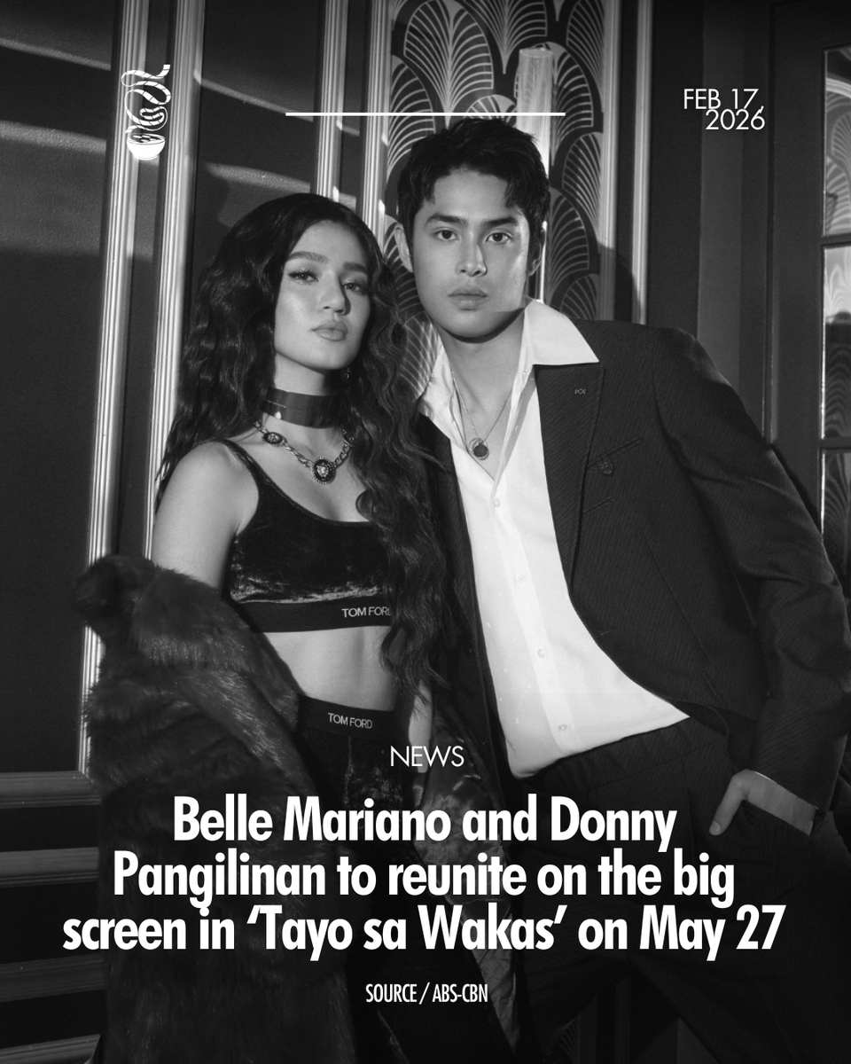 DONBELLE RETURNS!

Belle Mariano and Donny Pangilinan, of the New-Gen Phenomenal Loveteam DonBelle, are set to reunite for upcoming Star Cinema film 'Tayo sa Wakas,' directed by Cathy Garcia-Sampana. The pair's last project together was the 2024 Viu series 'How to Spot a Red