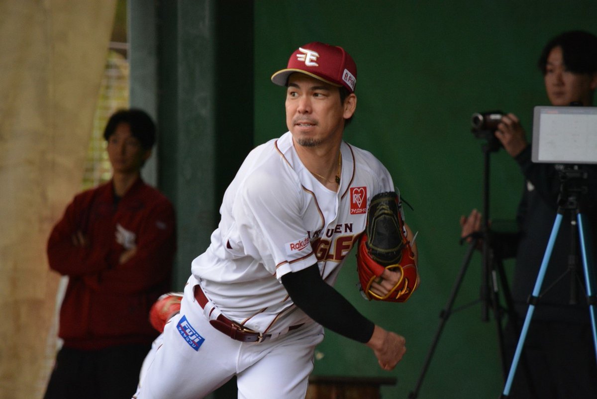 baseballgate's tweet photo. 【現地レポート】東北楽天イーグルス・金武キャンプ！新加入の前田健太に注目！タコスも美味！【PR】

新戦力が躍動する楽天キャンプ、ストーリーが動き始めた…！⚾️
https://t.co/djGcSPp7RF

#沖縄キャンプ2026 #沖縄キャンプ https://t.co/OFkEivbpZQ