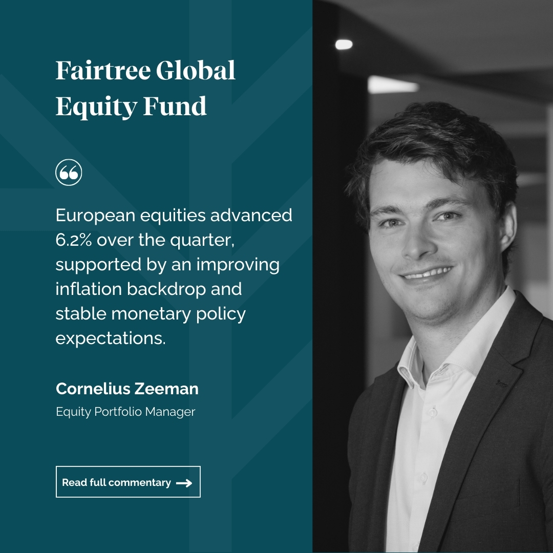 FairtreeGroup's tweet image. Fairtree Global Equity Fund Q4 commentary

Stay informed with insights from our Global Equity team as they unpack key market movements, fund performance and positioning from the fourth quarter.

Read the commentary here:

fairtree.com/resource-hub/c…