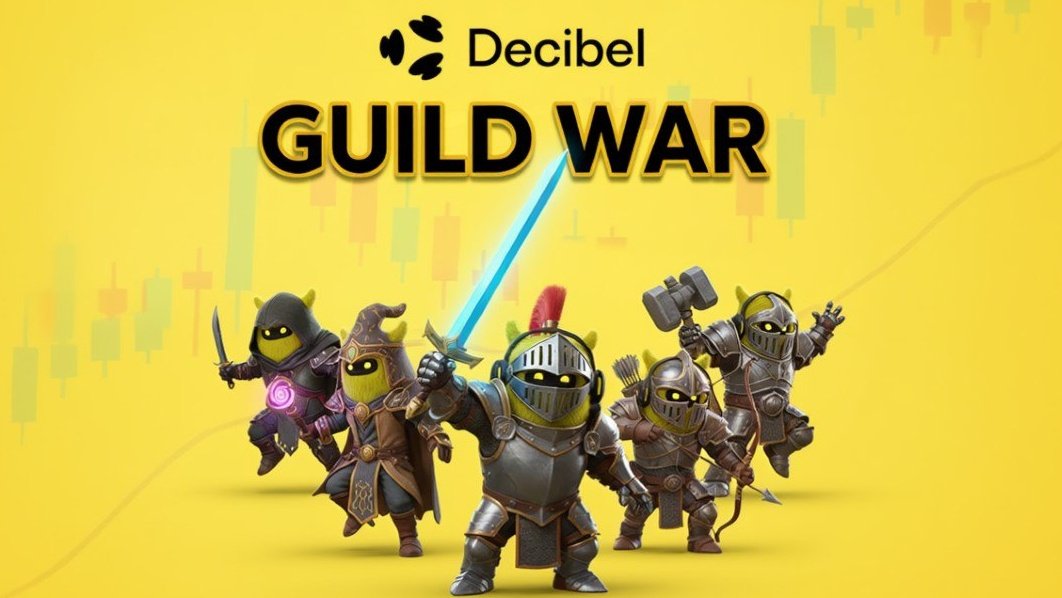 GUYSS GUILD WARS IS COMING, ARE YOU READY TO TRADE LOUD?

<a href="/DecibelTrade/">Decibel</a> baru aja spill detail tentang Guild Wars yang bakal segera hadir. Ini bukan sekadar kompetisi trading biasa, ini adalah ajang pembuktian strategi onchain paling murni.

Nah, ini rangkuman yang perlu kamu tau: