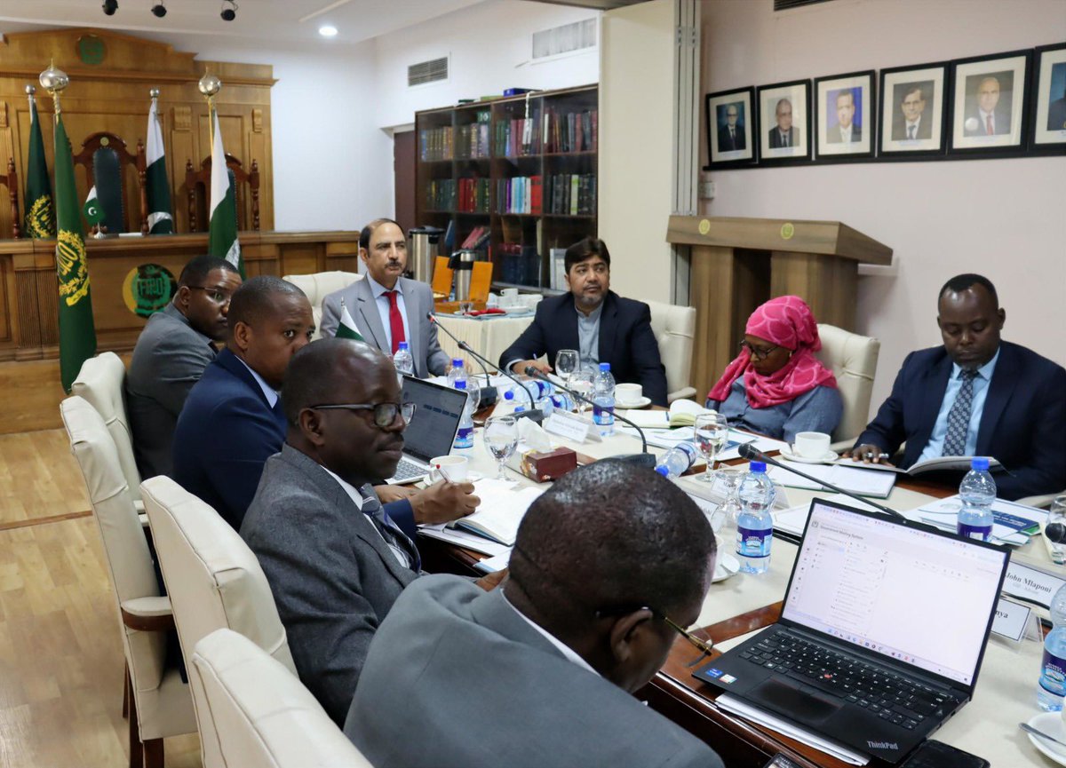 ftopakistan's tweet image. Day 2 at FTO Pakistan featured a focused session on tax complaints &amp;amp; ADR with the Tanzanian delegation. Led by Mr. Khalid Javed, the briefing covered income and sales tax procedures &amp;amp; grievance redressal frameworks. 
 #FTOPakistan #TaxOmbudsman #InstitutionalLearning #ADR