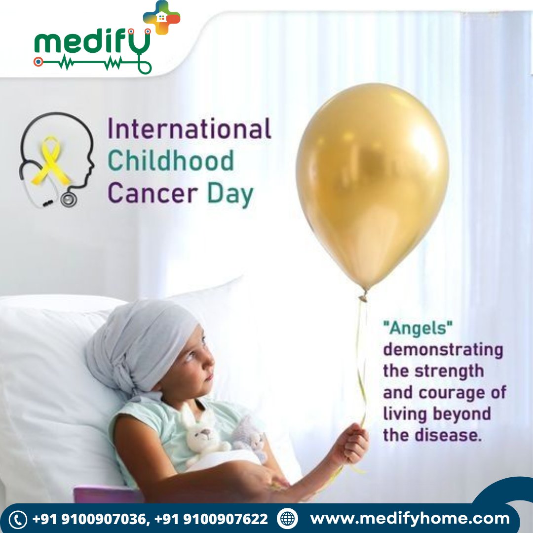 Medifyhome's tweet image. 🎗 International Childhood Cancer Day 

Every child fighting cancer shows incredible courage and strength.
Today, we stand in support of the little warriors and their families.💛Early detection saves lives.

#InternationalChildhoodCancerDay #MedifyHome #ChildhoodCancerAwareness