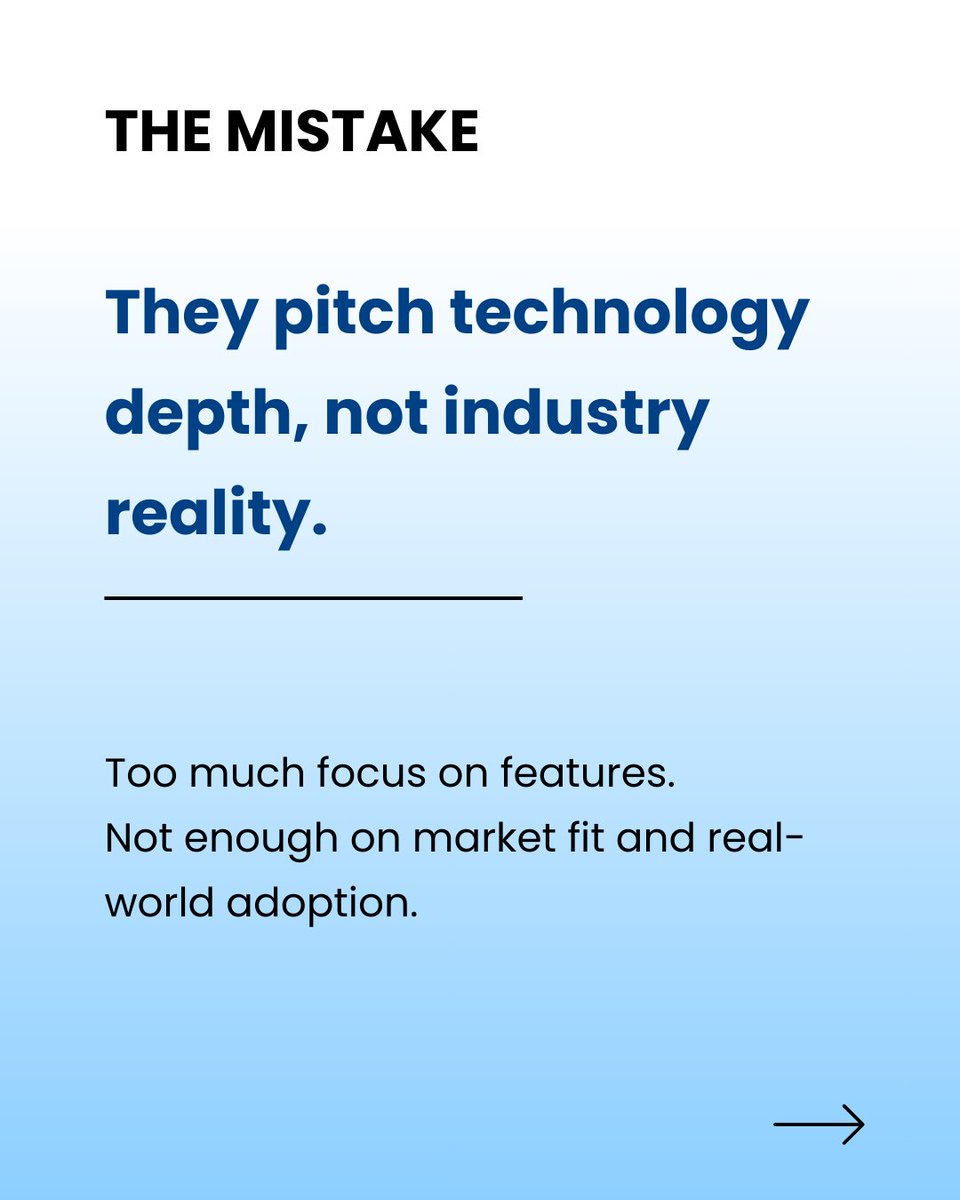 AmpliNxt's tweet photo. In AECO, investors don’t fund features.
They fund for 𝗰𝗿𝗲𝗱𝗶𝗯𝗶𝗹𝗶𝘁𝘆📌

Pitch wisely.
Prove industry reality, not just innovation.

Registration link 👇
https://t.co/6OX1j55bCN

#amplinxtfoundation #aeco #entrepreneurs https://t.co/loixt0VxTG