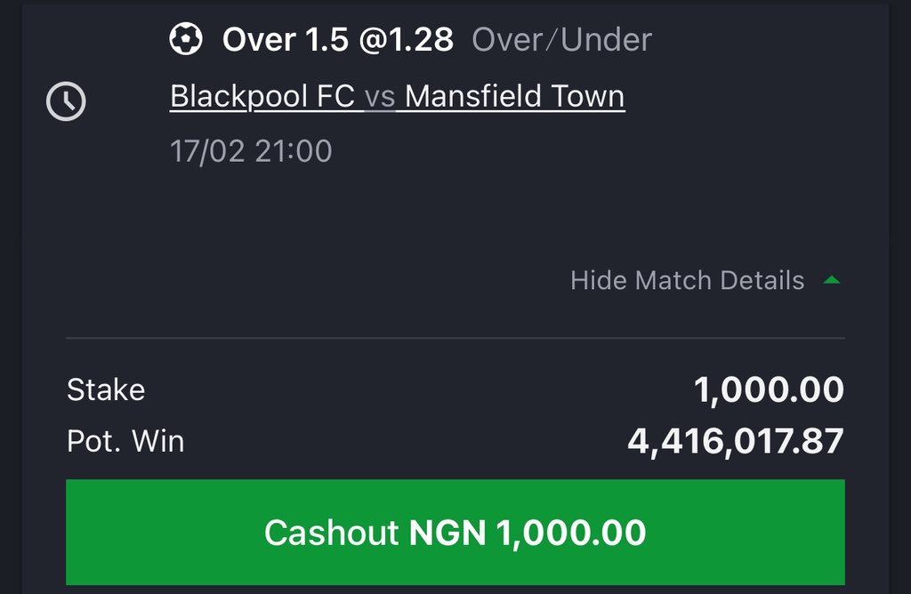 Today Small Money Picks ⚽️ 

2,148 odds              MYF505 (32games)

                          🐐 

215 odds                  UU78ZT
9 odds                       ZZ7ZRG

Ov1.5 goal

Bet responsibly 🔞🔞