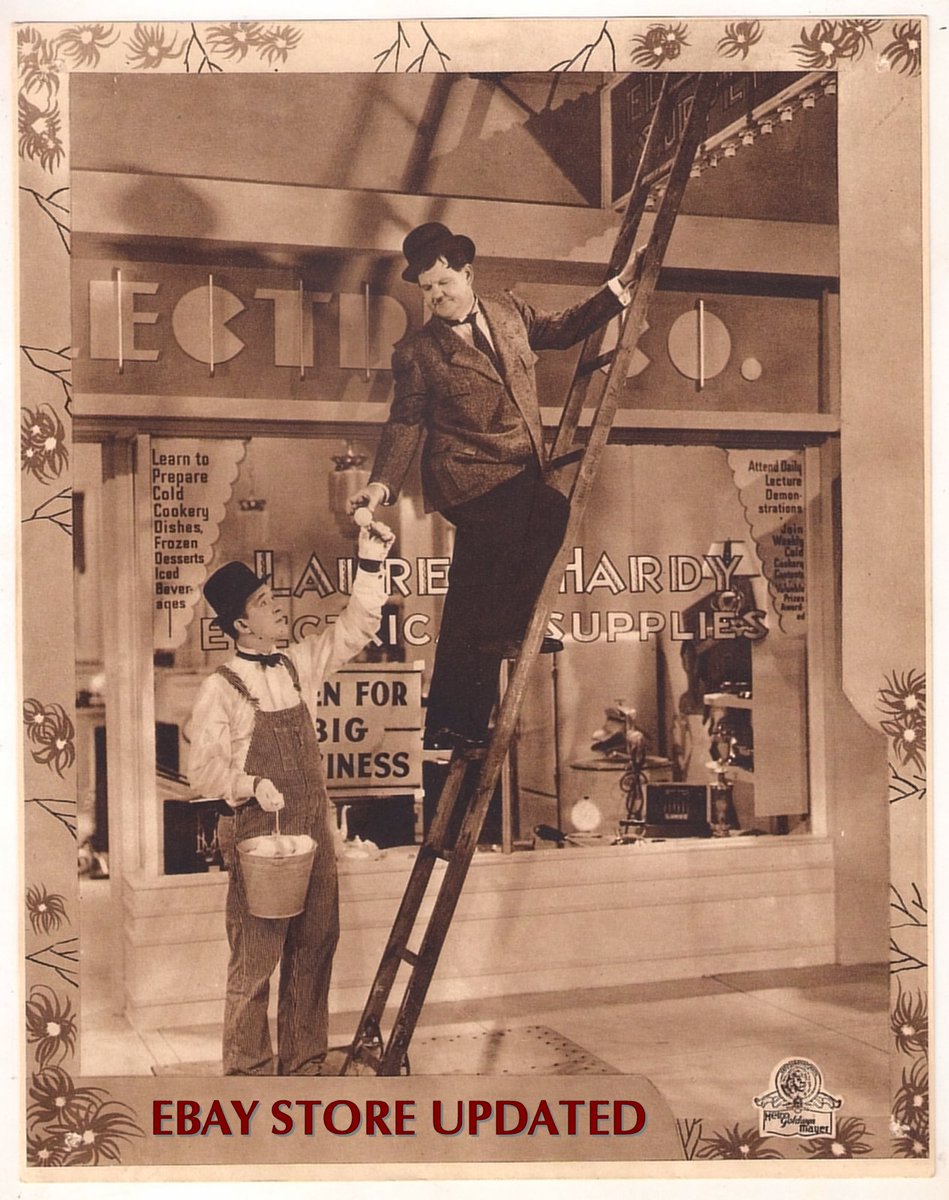 If you like rare photos and interesting stories , then go here for single issues or great value BUMPER BUNDLES of our 'Laurel &amp; Hardy Magazines' plus TRADING CARD SETS, FRIDGE MAGNETS and more....via our eBay sales (UK ONLY) : shorturl.at/W8b8OODAYS