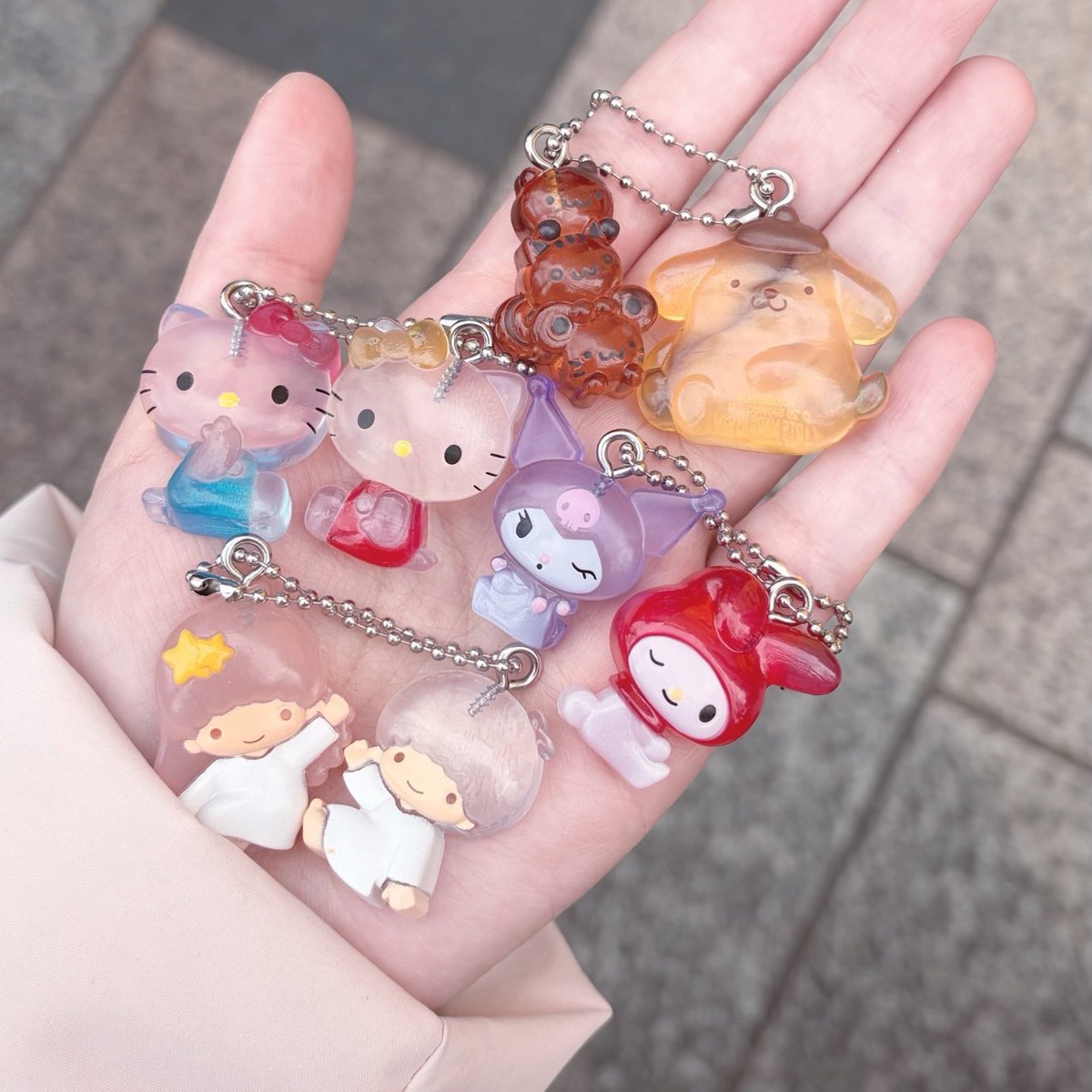 サンリオキャラクターズ なかよしドロップチャーム 全4種