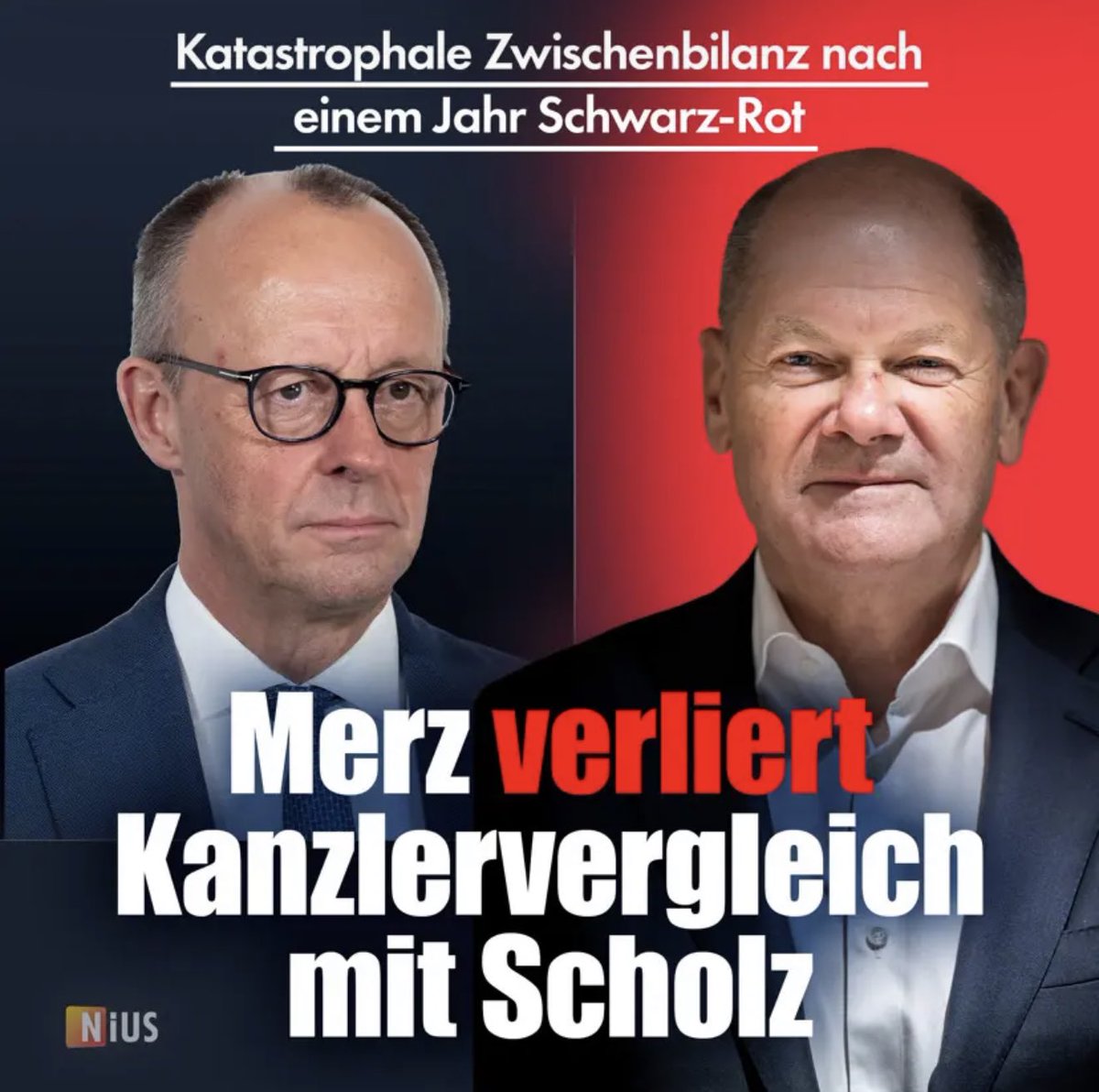 Merz ist wie Scholz, nur viel schlimmer. Wen wundert das?
