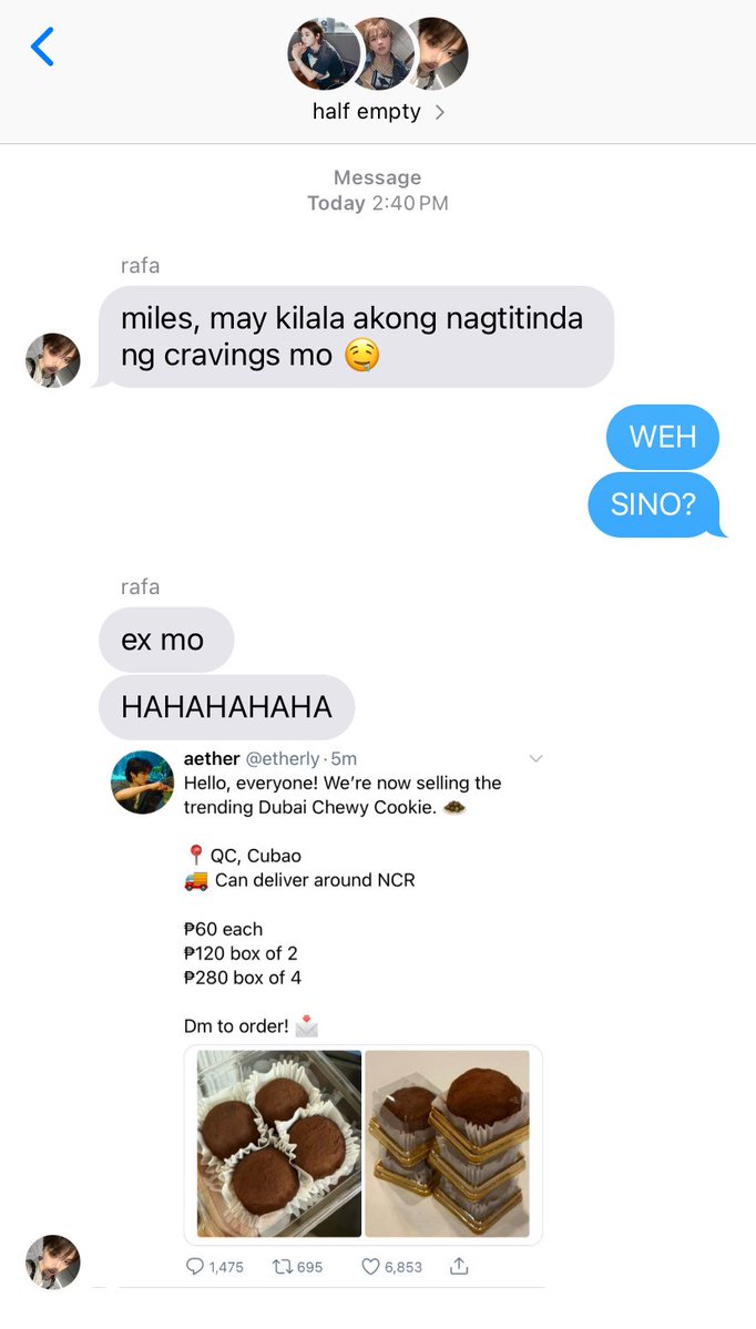 yoifourz's tweet image. chewy heart, 🧆 
a #taeshan | gongfourz filo au 

miles has been craving the trending dubai chewy cookie. and to satisfy that craving… he has only one option — his ex.