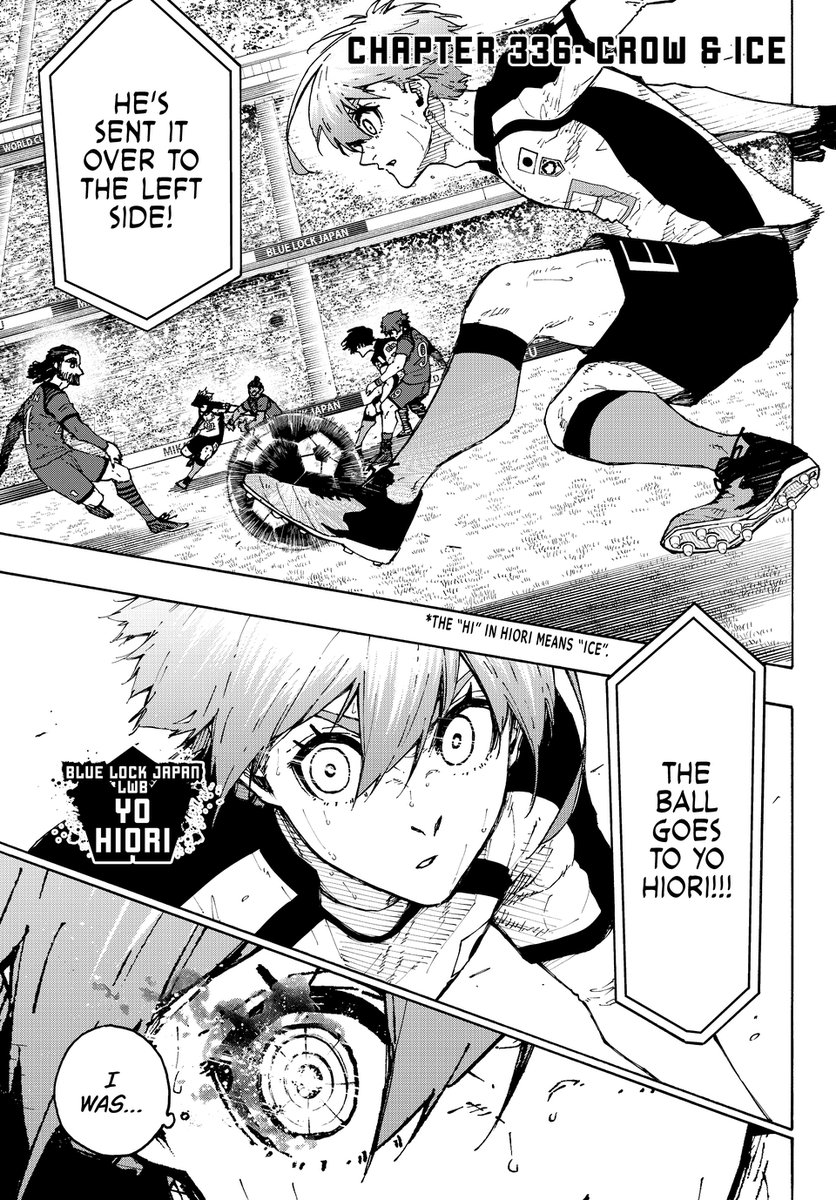 BLUE LOCK, CHAPTER 336 CROW &amp; ICE is now available! 
⚽️Read: s.kmanga.kodansha.com/ldg?t=10008&e=…

New simulpub chapters update every Tuesday! Catch up to the latest three chapters for FREE in the K MANGA app! 
#BLUELOCK