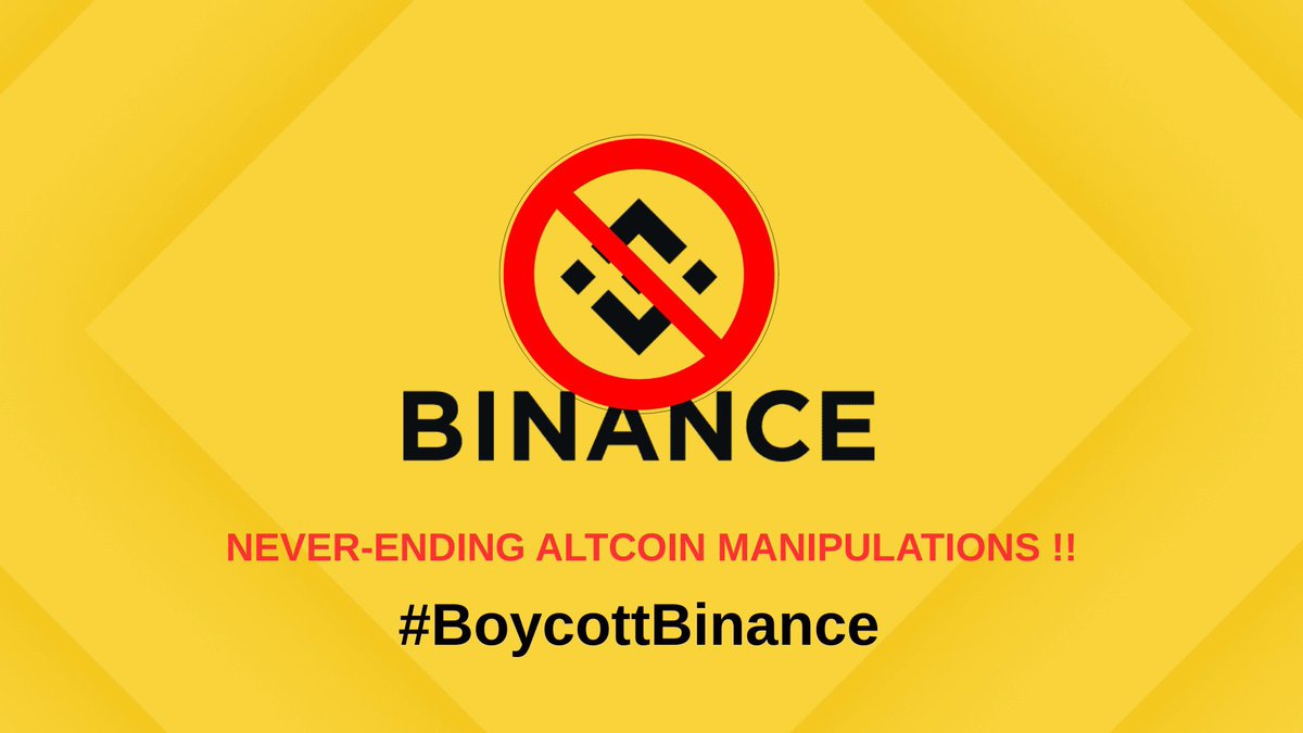 The_Daus07's tweet photo. I closed #binance account cause @cz_binance and @_RichardTeng behinds every crypto price manipulation and they responsible for the 10/10 crash that tooks so many live and someone's fortune. #boycottbinance forever. https://t.co/1dhgupWSXu
