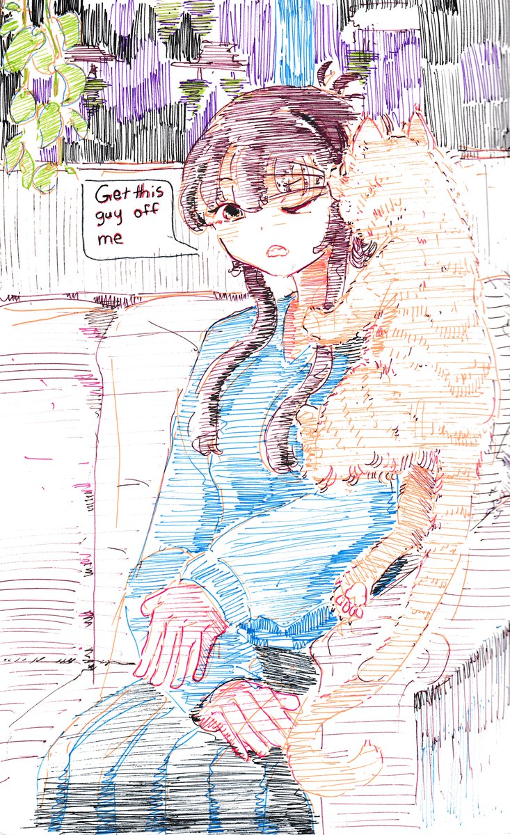 Ina_den_'s tweet photo. にゃ https://t.co/elk6BZkwc4