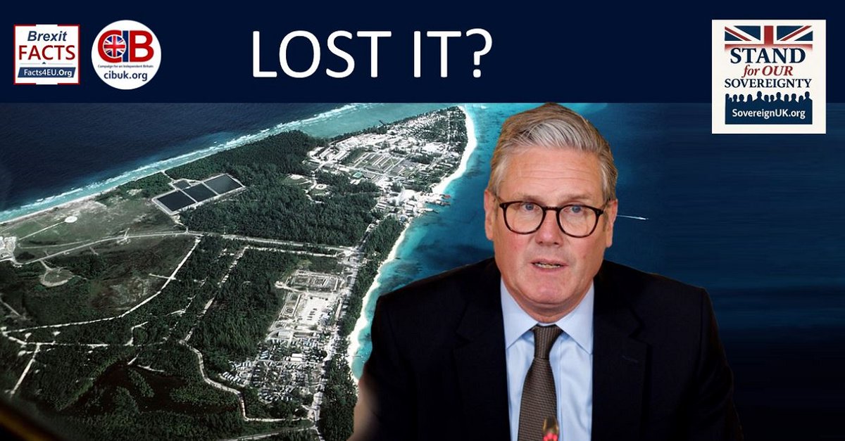 EXCLUSIVE: All at sea - Sir Keir’s Chagos Treaty sinks under legal cross examination.

'Worst deal in history’ must now be confined there, as Government admits our legal argument is correct after all.

Read it free here: facts4eu.org/news/2026_feb_…
Pls re-post!