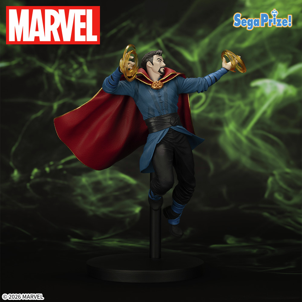 【プライズ】
キャラクターが最も輝く瞬間を切り取った躍動感あふれるフィギュアコレクション “ACT/CUT”。
「ドクター・ストレンジ」が2月20日から順次登場！
UFOキャッチャーでゲットしよう。

▼取扱店舗検索など詳細はこちら
segaplaza.jp/prize/D122986/
#ACTCUT #MARVEL #セガプライズ