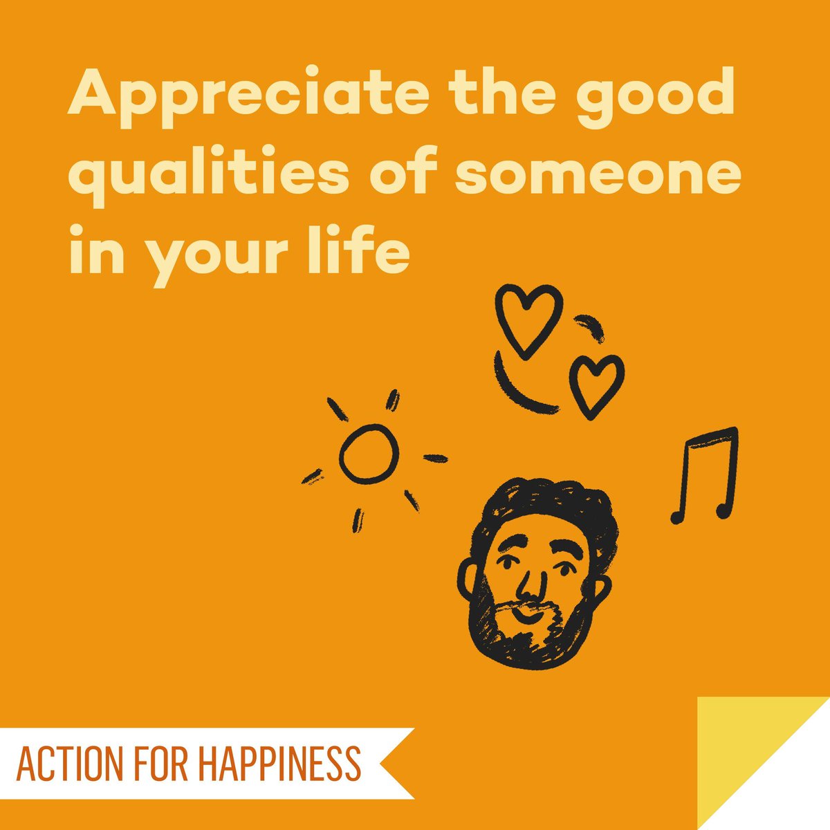 Action for Happiness tweet media