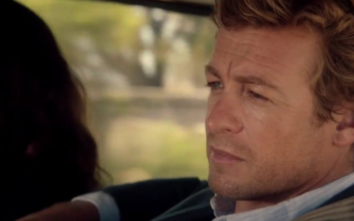 #SimonBaker said on TM he'd never shoot in digital because it showed everything in close up. Beginning season 3 they started shooting in digital. He needn't have worried as he looked great in closeup.