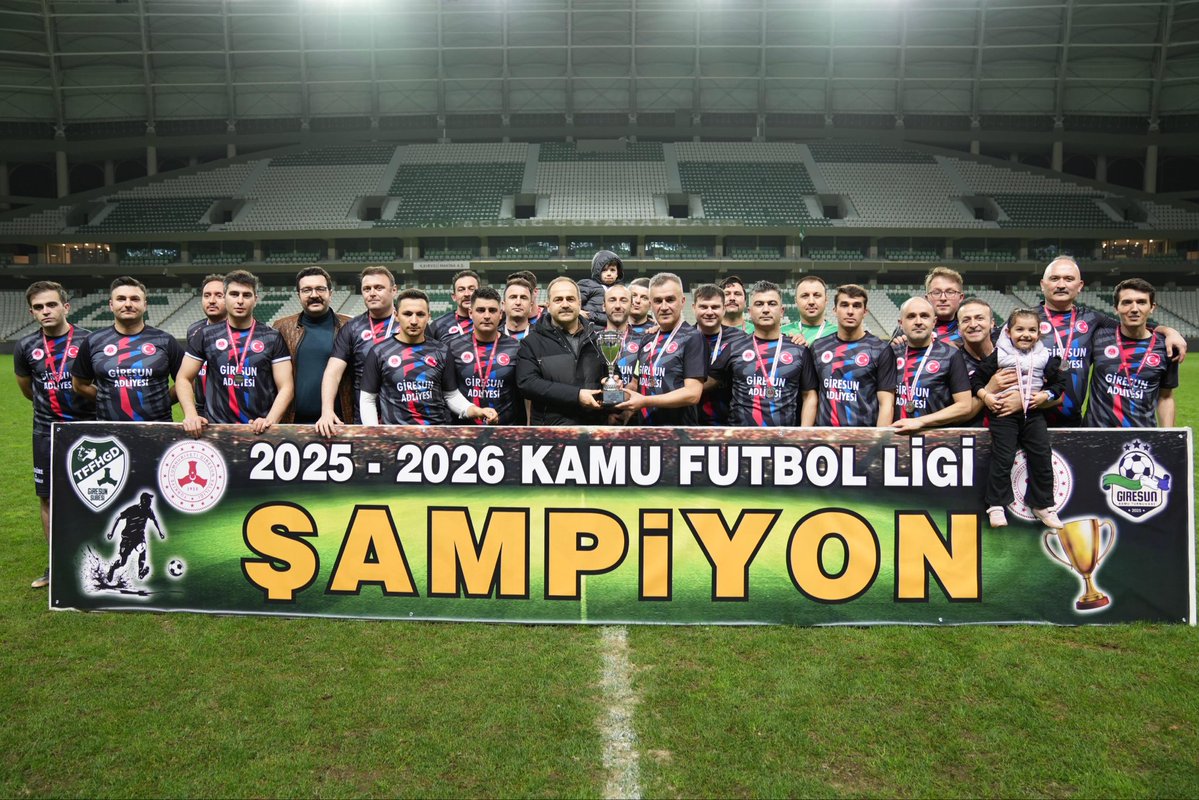 Giresun Kamu Kurumları Arası Futbol Turnuvası Finalinde Şampiyon Gençlik ve Spor İl Müdürlüğü Oldu!
👇
facebook.com/share/p/18BKQo…