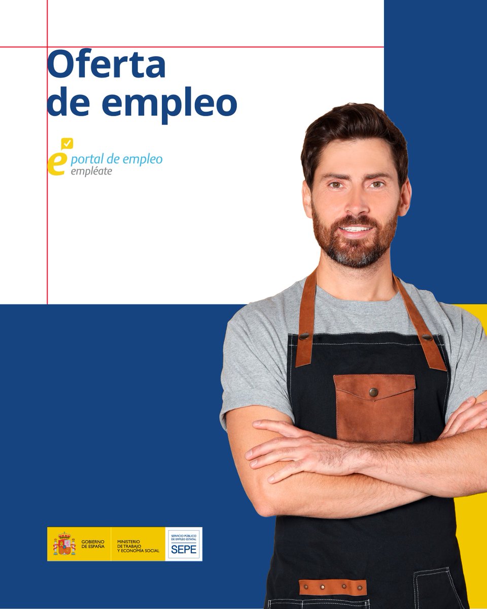 🔎 ¿Buscas empleo? Aquí tienes algunas #OfertasDeEmpleo destacadas ⤵️

🔹 Conductor/a vehículos logística – Málaga
👉 f.mtr.cool/bmymcdjtbq

🔹 Oficial 1ª artes gráficas – Madrid
👉 f.mtr.cool/mqapfcyvjz

🔹 Técnica/o ascensores – Zaragoza
👉 f.mtr.cool/nktaacikep