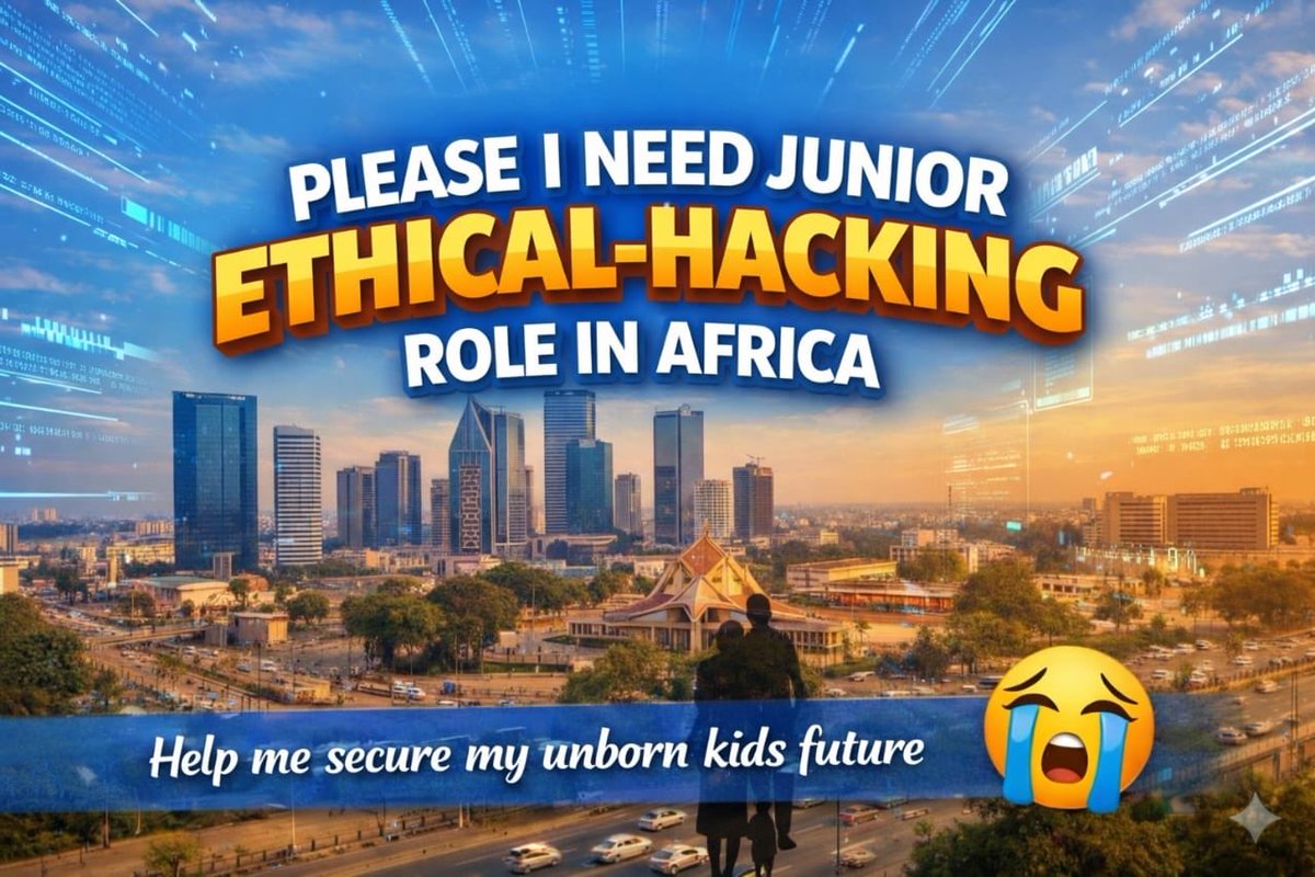 MikexyzX's tweet photo. DAY 17 OF MY 30 DAYS CHALLENGE๐
ITS CALLED POST TILL YOU LAND A JOB๐ฎโ๐จ
WE MUST WIN IN CAPITAL LETTERS ๐ฅ๐
RIDE WITH ME ๐๐
#Ethicalhacking
#EthicalHackingjob
#CyberSecurity
#CyberSecurityremote
DONALD TRUMP
ELON MUSK
ANYA
PRINCE OF DUBAI
MODI
LEBRON JAMES
SIMON SQUIBB https://t.co/OgfQw1UxD0