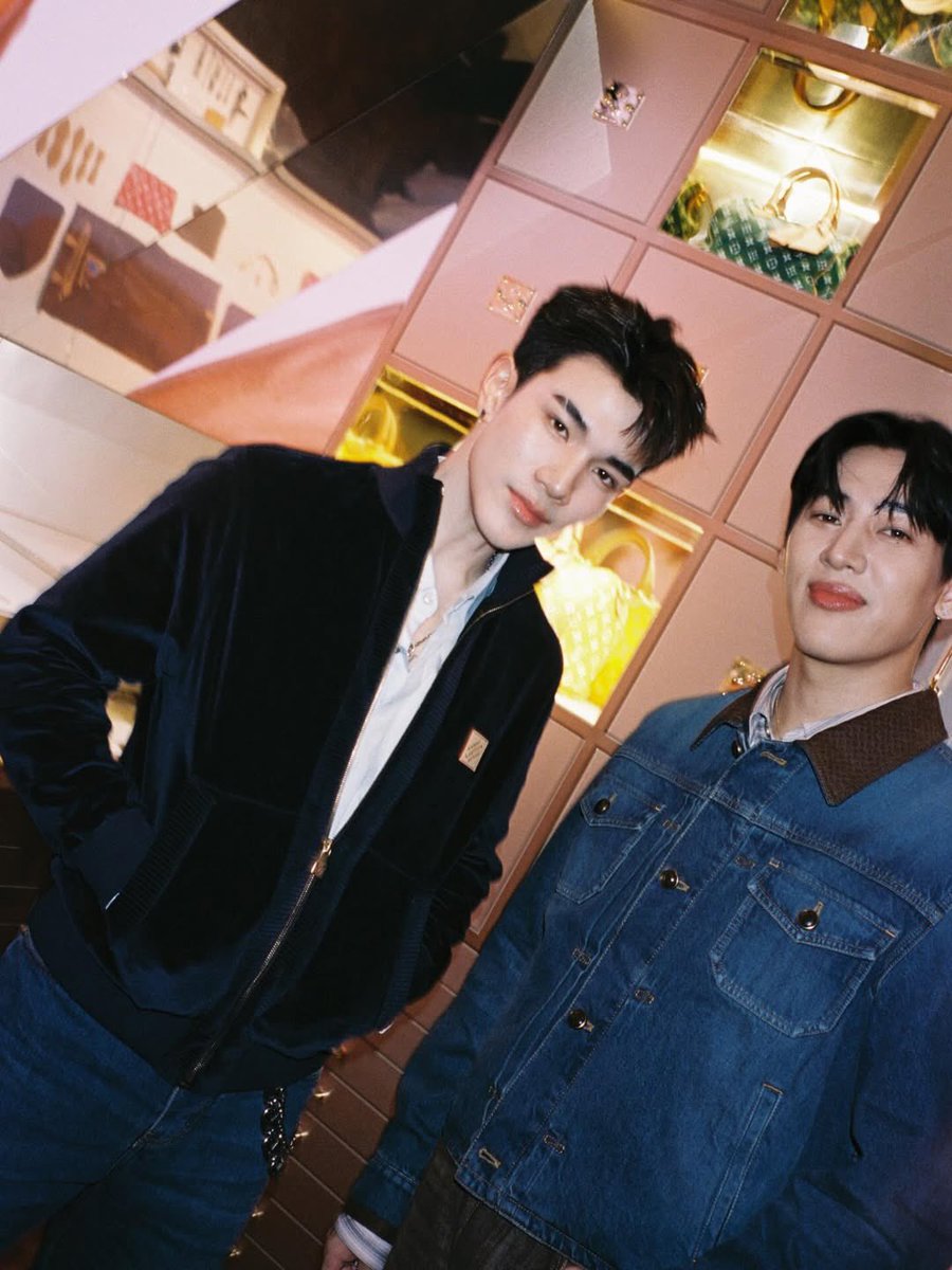 Our King, BamBam, alongside the promising Thai actor Fourth Nattawat. Past, present, and future shining together. 👑✨🐍

@louisvuitton
#LouisVuitton #LVmonogram130 
#BamBamxLVMonogram130
#BamBam <a href="/BamBam1A/">BamBam</a>