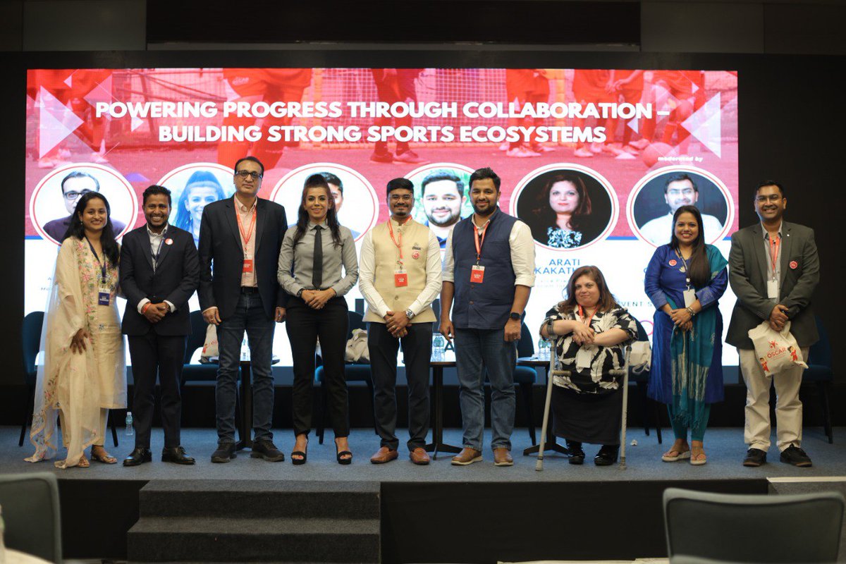 OSCAR_fdn's tweet image. 🌟 Khel Paathshala 2026 was pure magic!

Electric vibes, powerhouse discussions on grassroots sports, youth empowerment, and building India's sports ecosystem. 

Relive the moments!

#KhelPaathshala #GrassrootsSports #SportsForDevelopment #OSCARFoundation