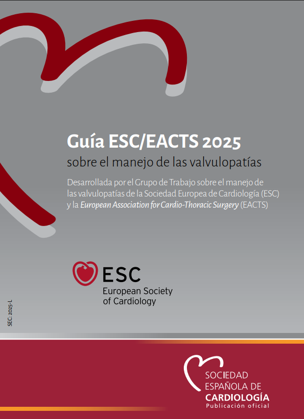 secardiologia's tweet photo. 📢 Ya disponible la traducción al español de la Guía ESC/EACTS 2025 sobre el manejo de las valvulopatías. 

Descárgatela: https://t.co/XkBrK7KRQh

@RosselloXavier @VDelgadoGarcia https://t.co/QaGUyzHkFx