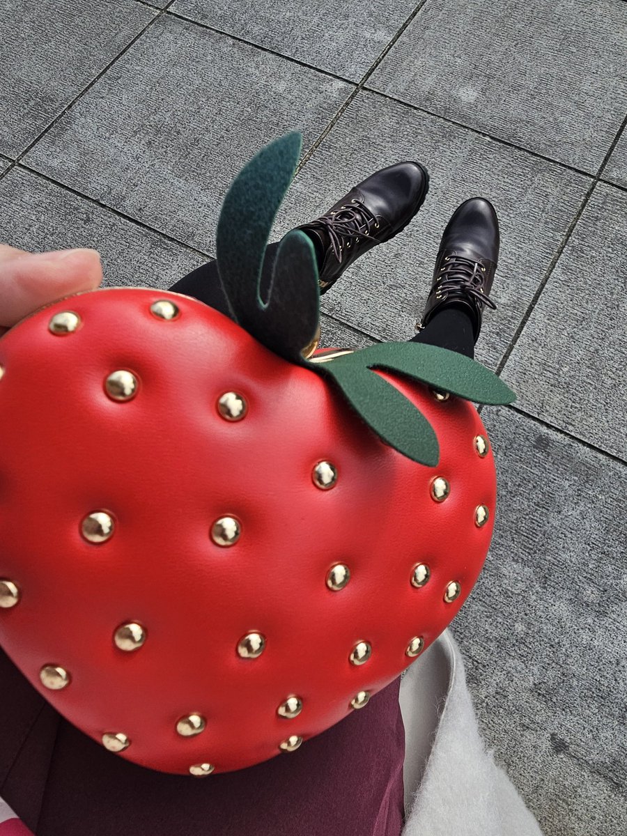 店員さんに、なんにも入りません！wと言われたいちごポシェット