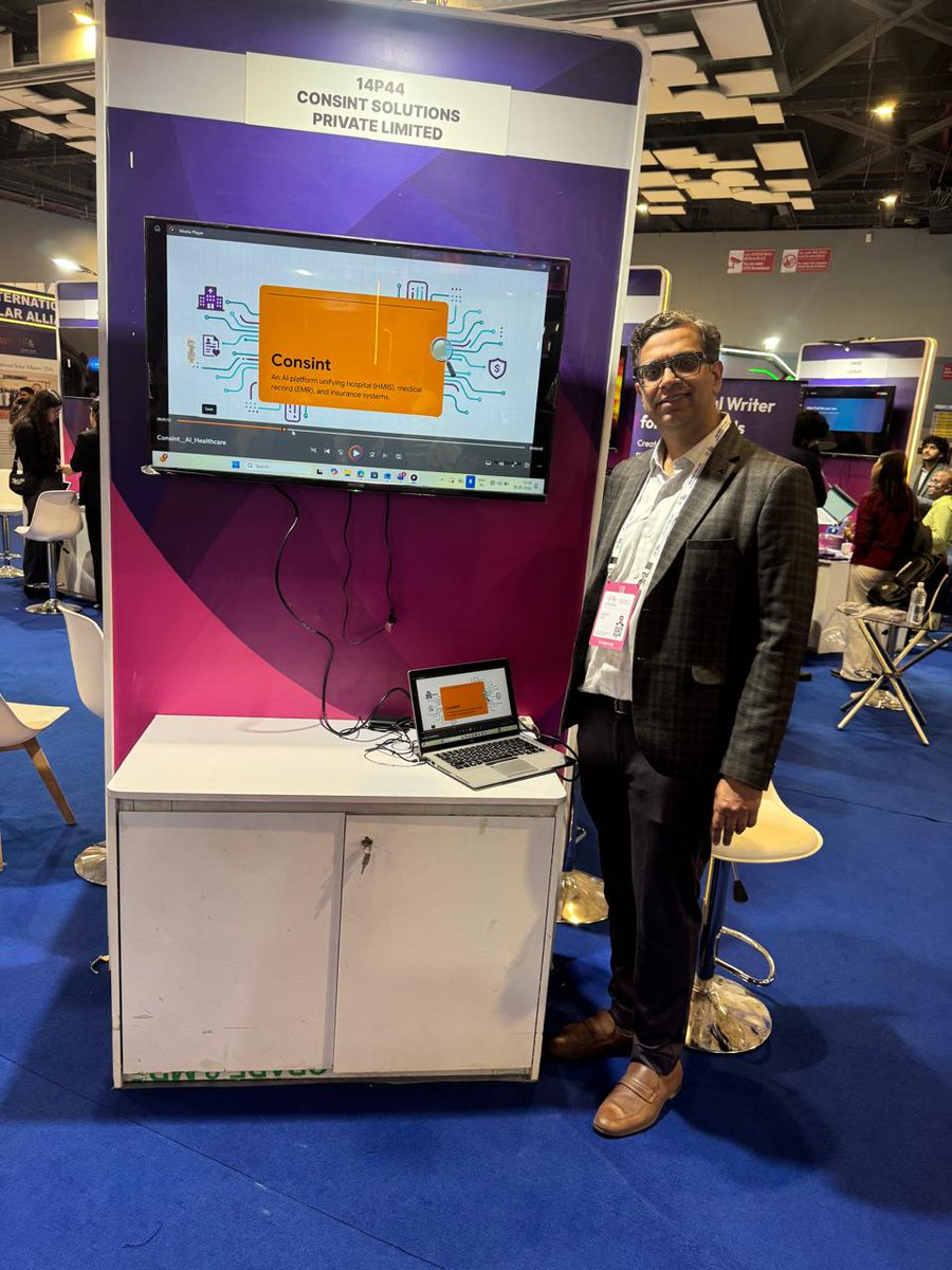 consIntAI's tweet photo. We’re LIVE at AI Impact Summit 2026 in New Delhi!
If you’re attending the summit, we’d love to connect.

📌 Hall 14 |POD 14P44
📅 16-20 February 2026
📍 Bharat Mandapam , New Delhi

Let’s connect and explore.

#AIImpactSummit2026 #ConsintA #NewDelhi https://t.co/VkoiAH9I1V