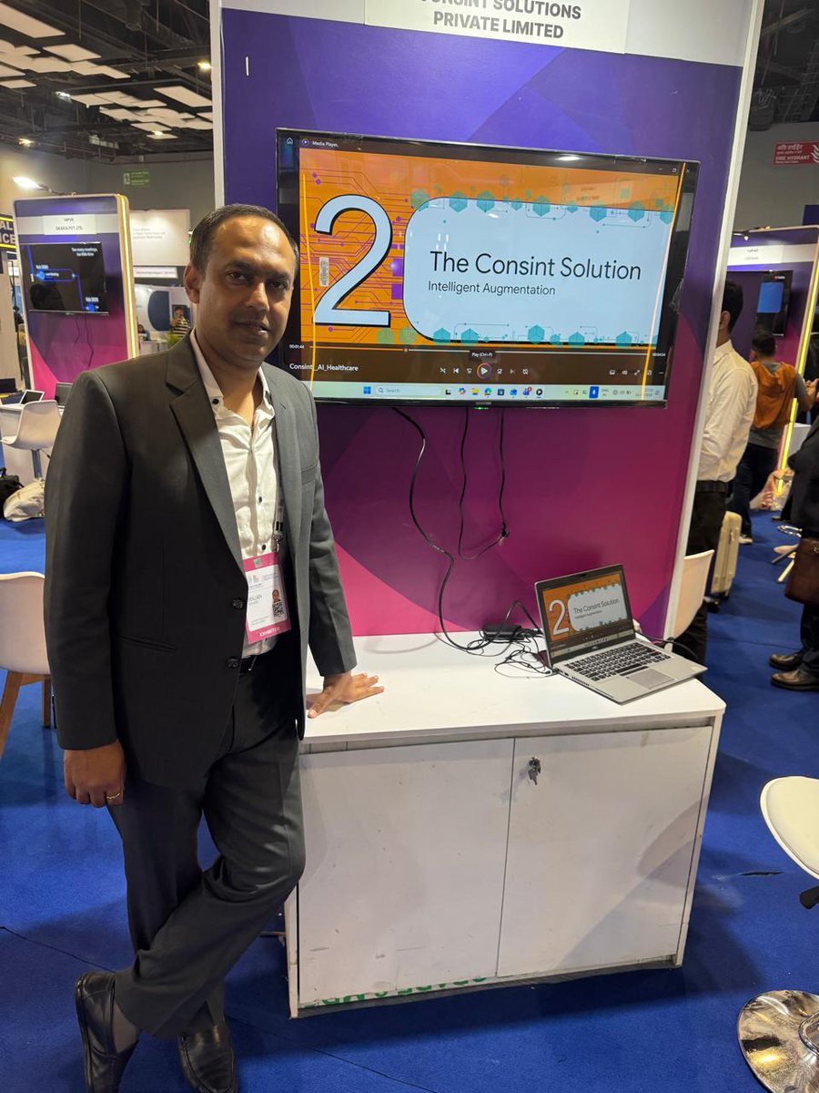 consIntAI's tweet photo. We’re LIVE at AI Impact Summit 2026 in New Delhi!
If you’re attending the summit, we’d love to connect.

📌 Hall 14 |POD 14P44
📅 16-20 February 2026
📍 Bharat Mandapam , New Delhi

Let’s connect and explore.

#AIImpactSummit2026 #ConsintA #NewDelhi https://t.co/VkoiAH9I1V