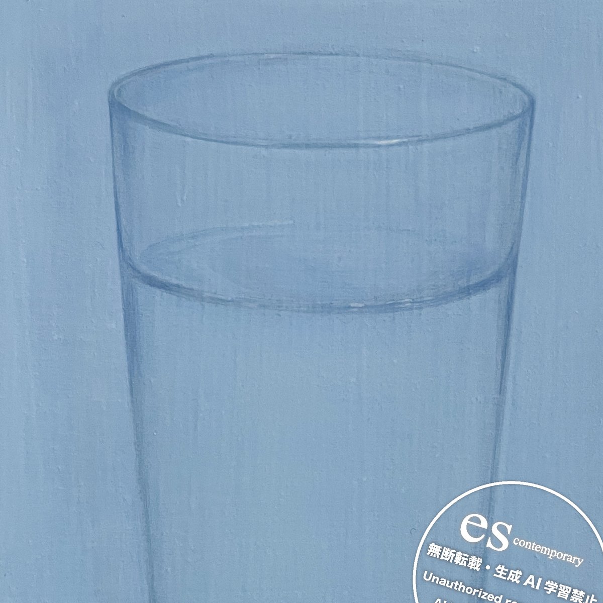 「山本英未展2026」より《Water》部分。ご注文は店内でも下記からでもできますので是非！
sunabagallery.com/shop/20260214_…

山本英未 <a href="/ymmthdm019/">Hidemi Yamamoto</a>
#山本英未 #ギャラリー