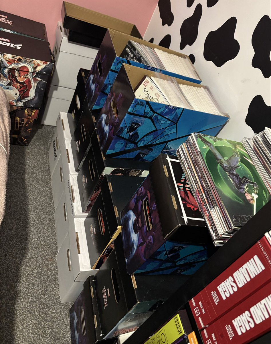 dandryden's tweet photo. @batman2O25 In the process of switching virgin covers to transparent backing boards so everything’s a bit of a mess🤷🏻‍♂️ https://t.co/pTTaaaz7FI