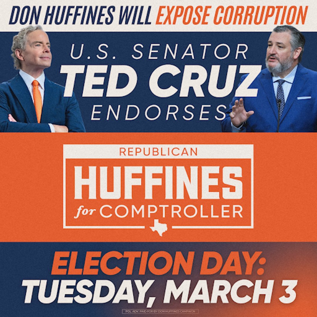 Don Huffines tweet media