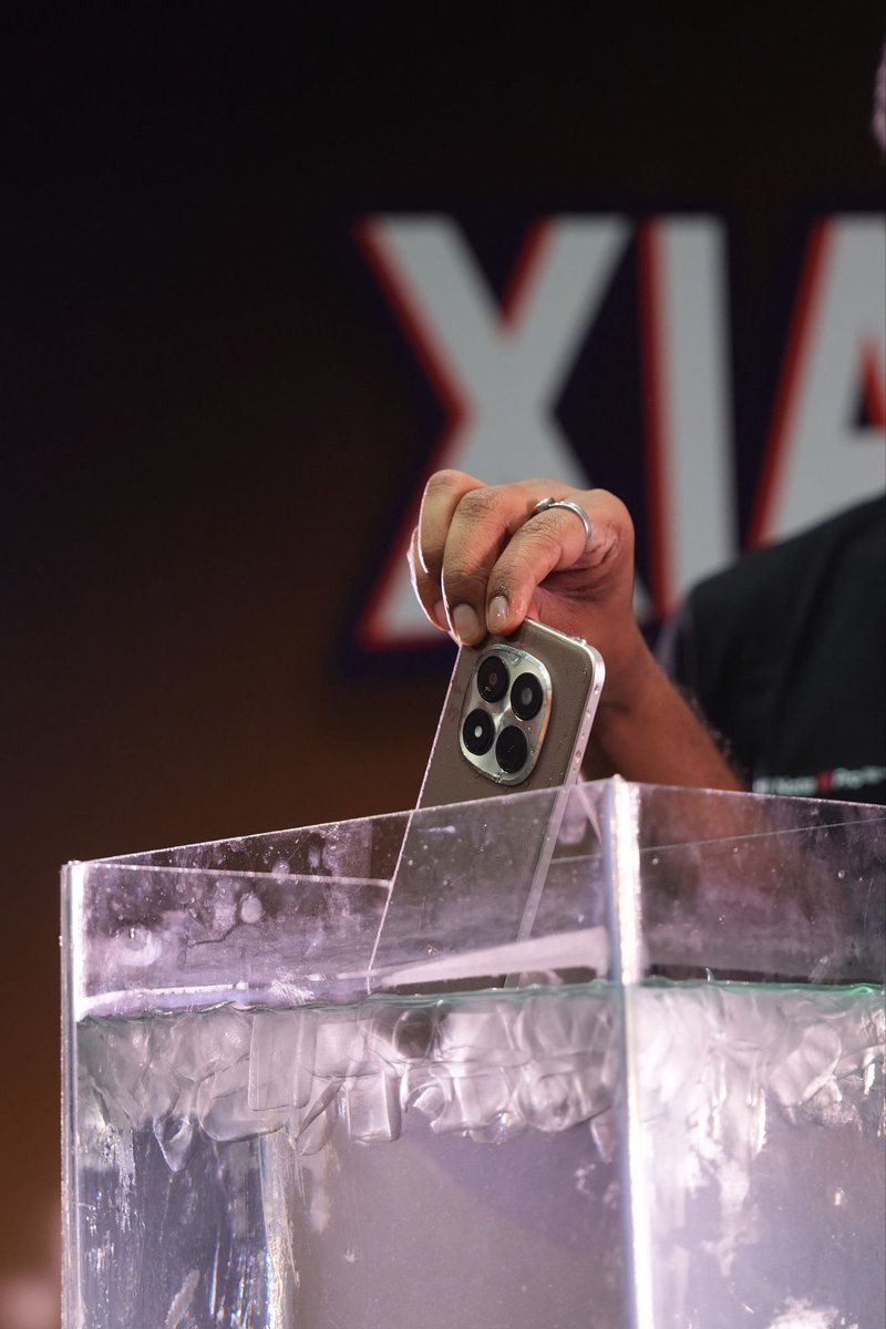 surajwable's tweet image. Got hands-on with the all-new Redmi Note 15 Pro Series and saw the water &amp;amp; drop tests live 📱🔥

Absolute beast in durability and performance - built strong and made to impress! 💪

#SimplyBetter
#200MasterPixelCamera
#XiaomiInnerCircle
#REDMINote15ProSeries