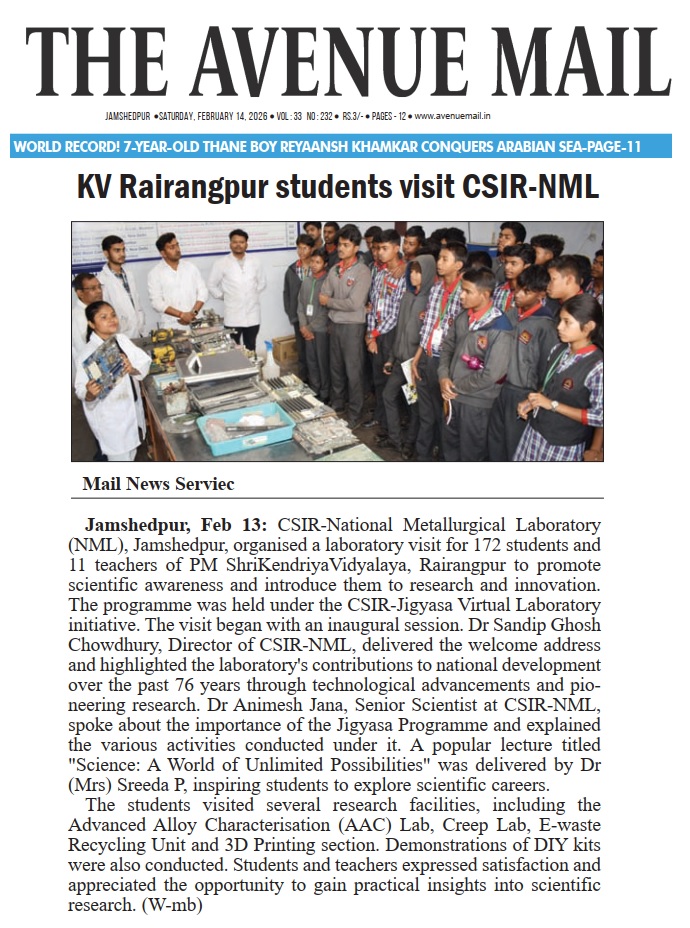 CSIR-NML tweet media