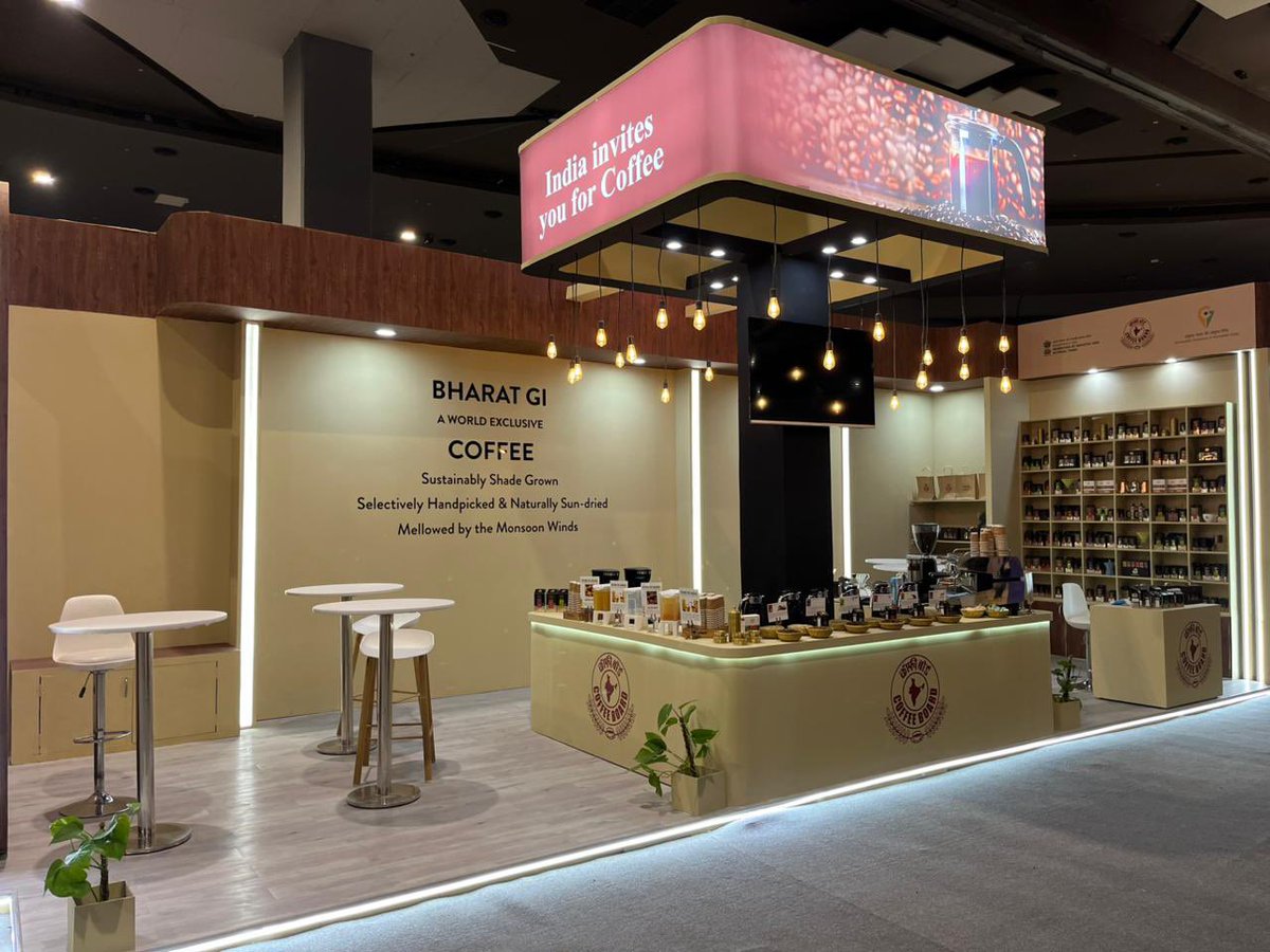 Dear world, ready for a cup of something truly exclusive? ☕

India’s GI products carry centuries of skill, community knowledge, and geography that cannot be replicated.

To take this legacy global, <a href="/DPIITGoI/">DPIIT India</a> has launched Bharat GI, a national umbrella IP positioned as “A World