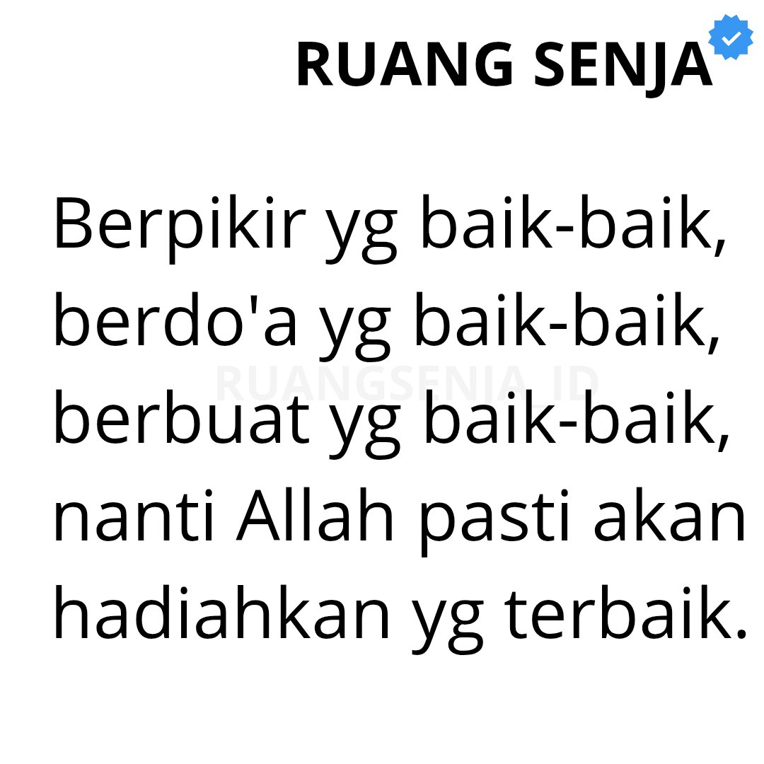 RuangSenja_id's tweet photo. Barakallahu fiina jamii'an 😇 https://t.co/4MGQOI9rSp