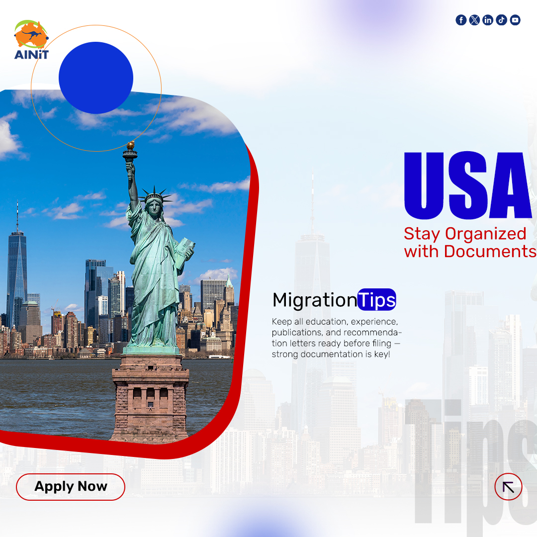 AINiTCS's tweet photo. Paperwork wins the visa race. 📂
Strong documentation is key for U.S. immigration—keep your education, experience, and recommendation letters organized and ready.

✅ Get your application perfected at https://t.co/cYuMgcY6cL

#USVisa #DocumentCheck #AINiT #ImmigrationHelp https://t.co/GGa04TdYRf