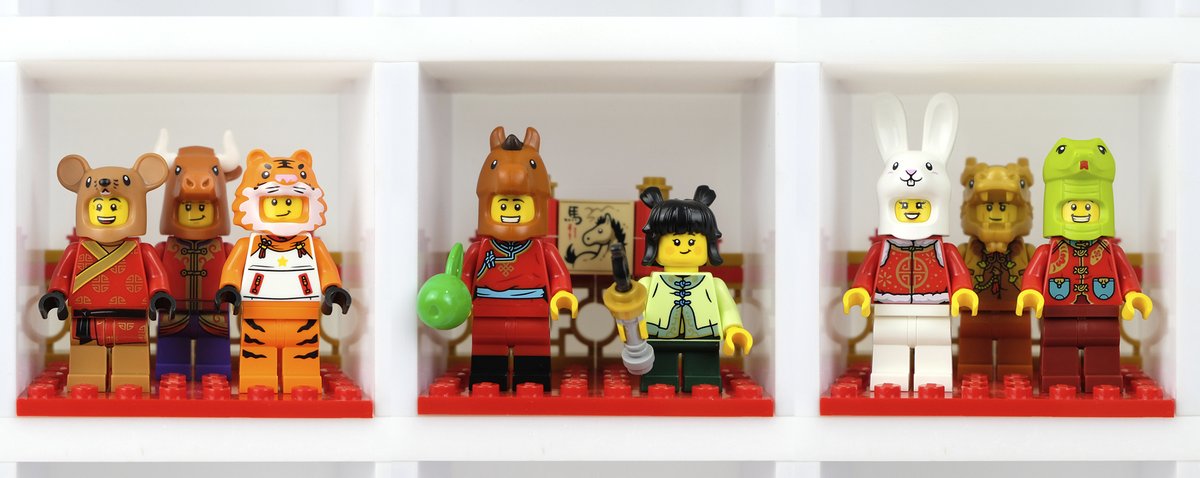 finityframes's tweet photo. Chinese New Year – Costume Guys

There are 118 Chinese New Year LEGO® minifigures – including  seven Costume Guys –  so you'd need a 1x2 or 1x3 Finity Frame to house them all.

'Ma Dao Cheng Gong!'
https://t.co/BKdykbiRgd https://t.co/Xp1DItH7wN