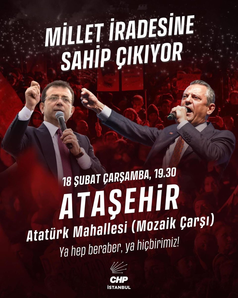 Kurtuluş yok tek başına, ya hep beraber, ya hiçbirimiz…